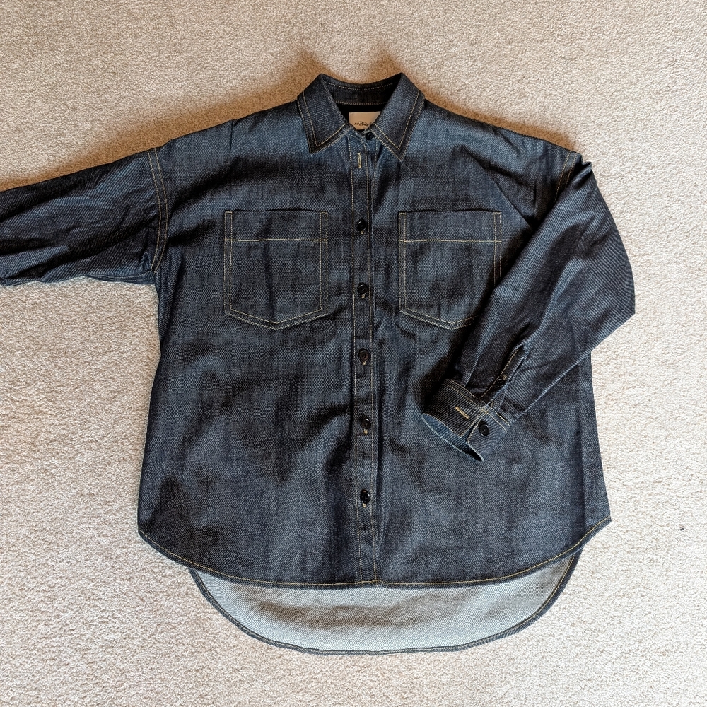 3.1 Phillip Lim Indigo Denim Shirt